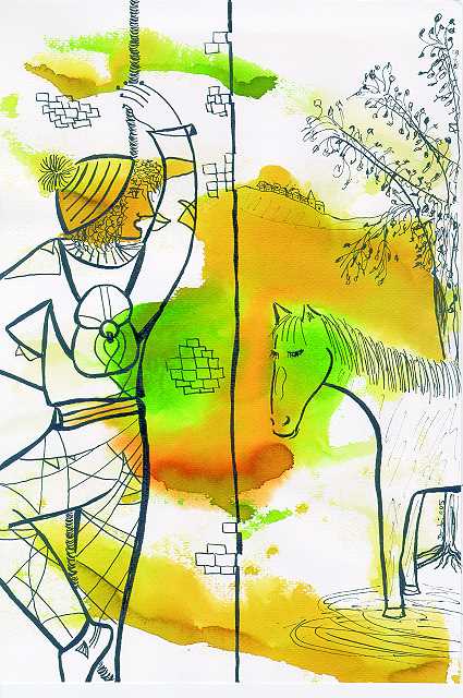4. Illustration zur fiktiven Geschichte Traumtnzer