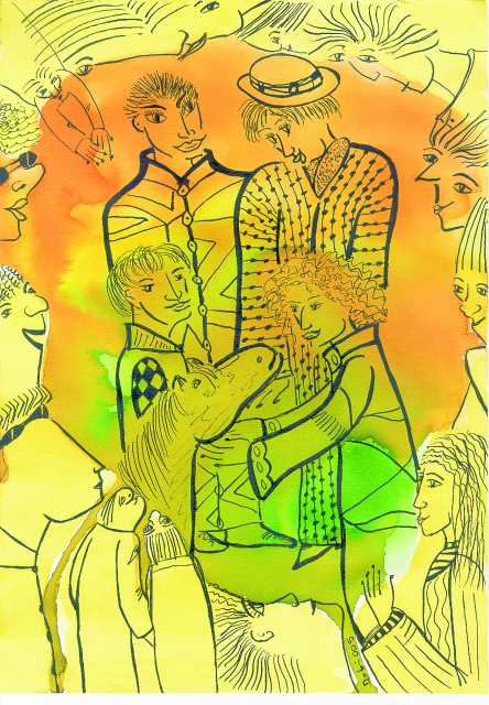 10. Illustration zur fiktiven Geschichte Traumtnzer